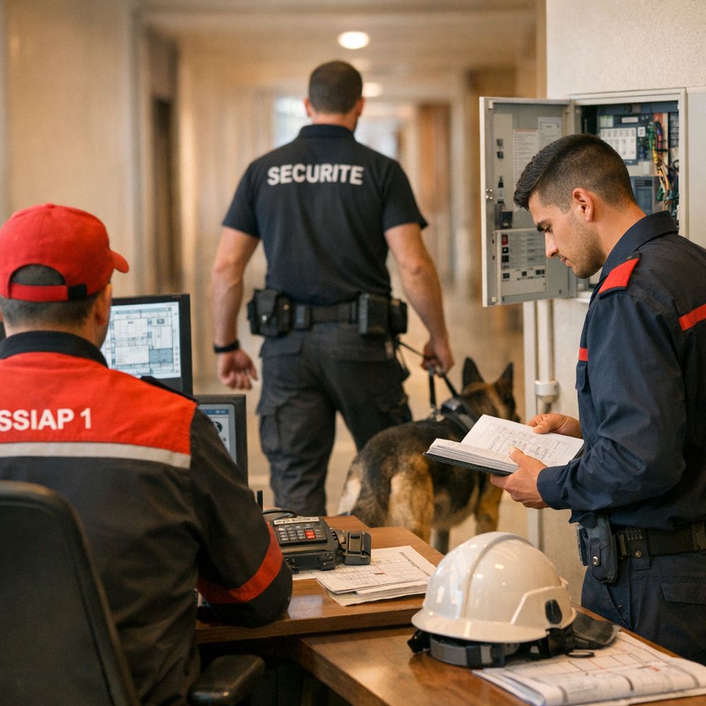 Agent de sécurité incendie, SSIAP 1, cynophile : salaires et formations à vérifier