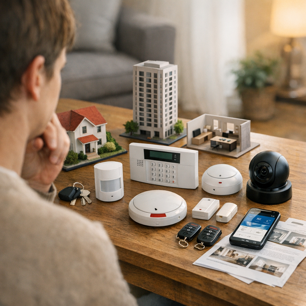 Quelle alarme choisir pour une maison, un appartement ou un local professionnel ?