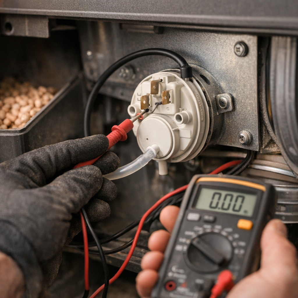 Pressostat branché en dépression ou en pression : comment lire le diagnostic ?