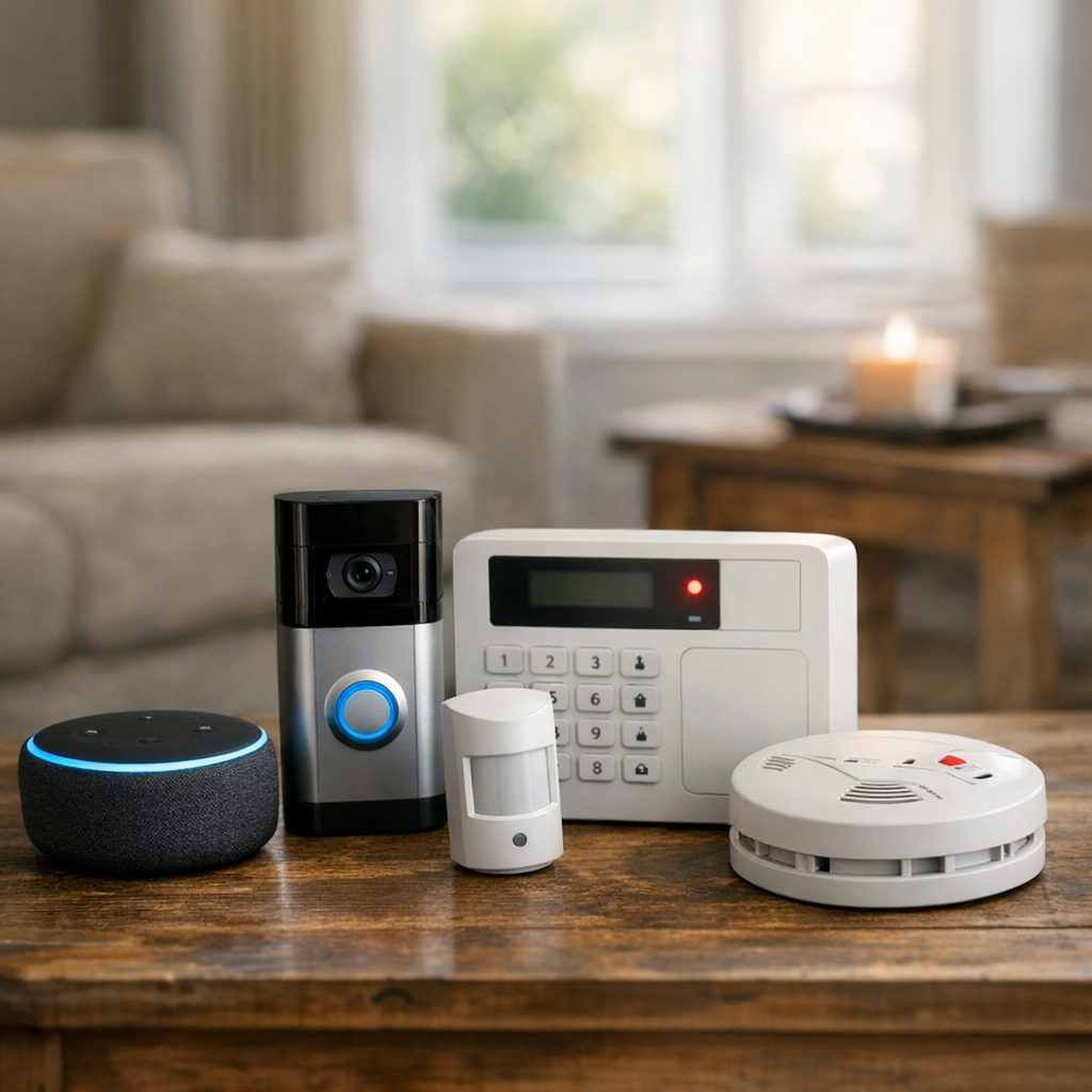 Coûts et alternatives actuelles : Echo, Ring, alarme NF/APSAD