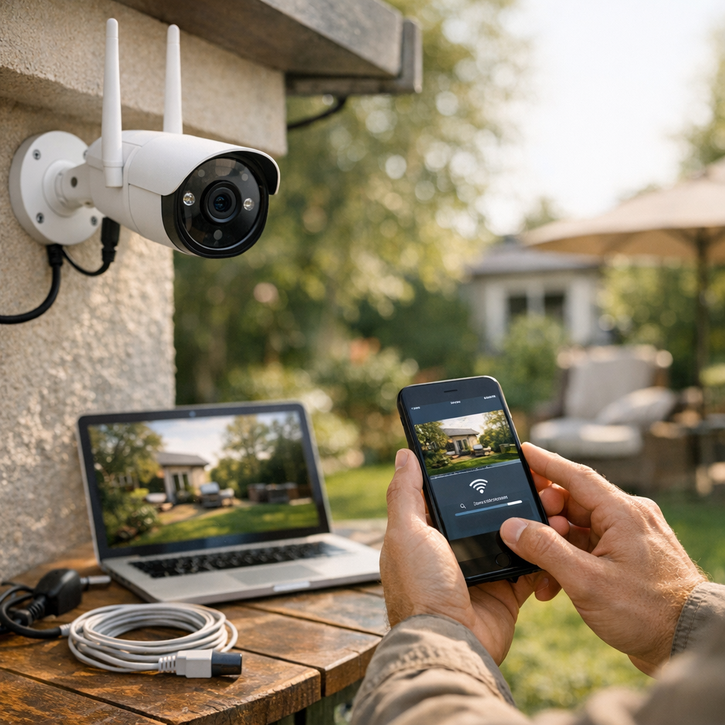 4. Comment connecter une caméra IP extérieure à son smartphone ?