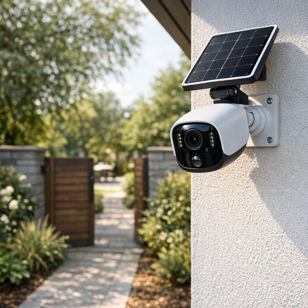 La Caméra de surveillance extérieure Solaire : WiFi, 4G et prix