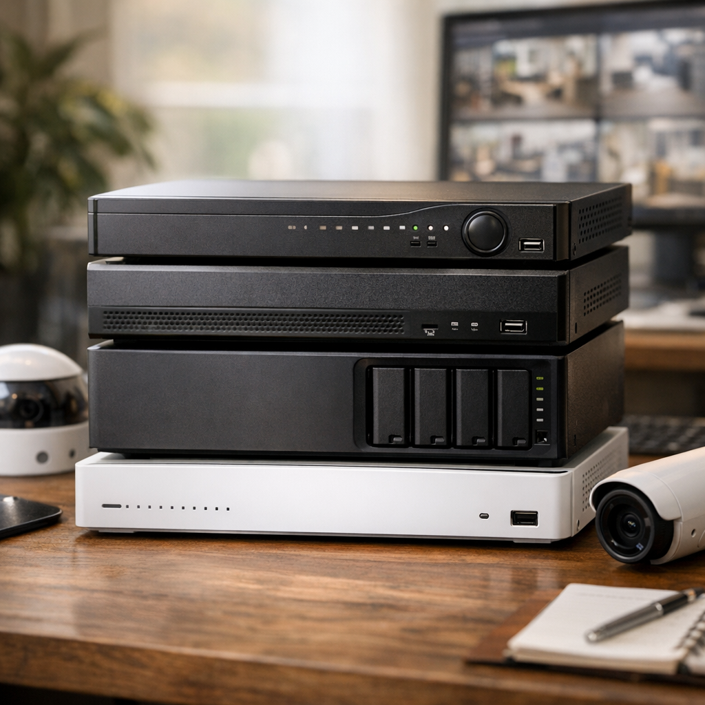 Quel NVR Hikvision, Dahua, Synology ou UniFi Protect choisir ?