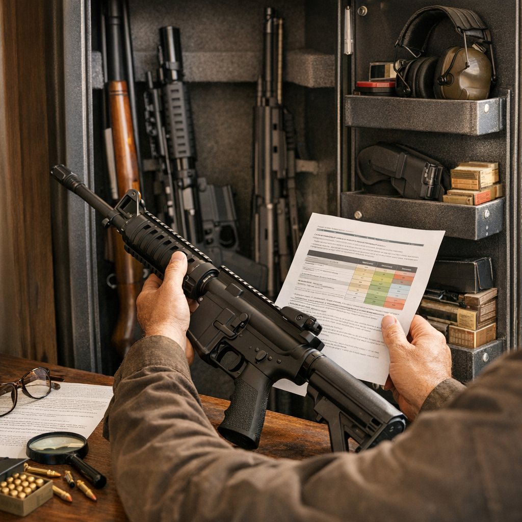 Réglementation et catégories d’armes : vérifier avant d’acheter