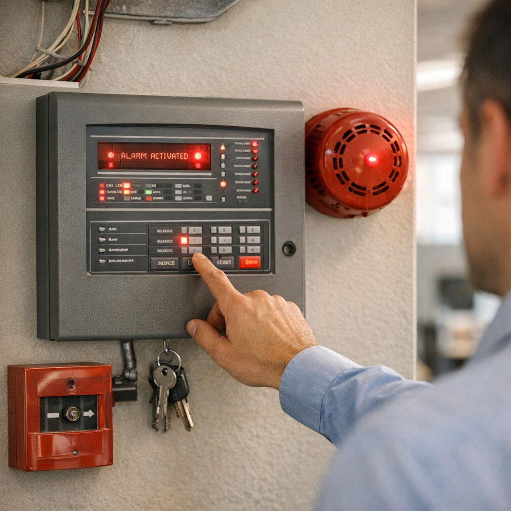 Comment éteindre une alarme incendie filaire ou en entreprise ?
