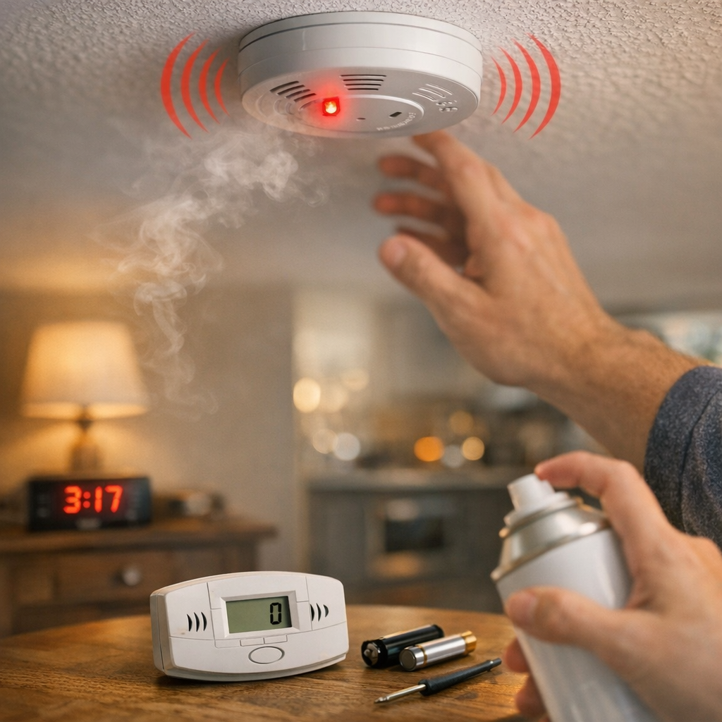 Alarme incendie qui bip ou sonne sans raison : causes courantes et repères chiffrés