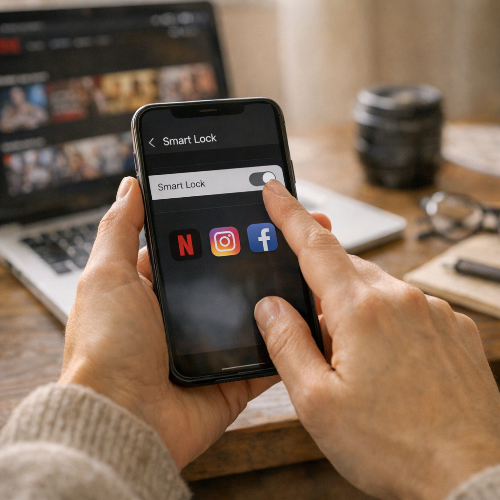 Supprimer Google Smart Lock pour Netflix, Instagram ou Facebook