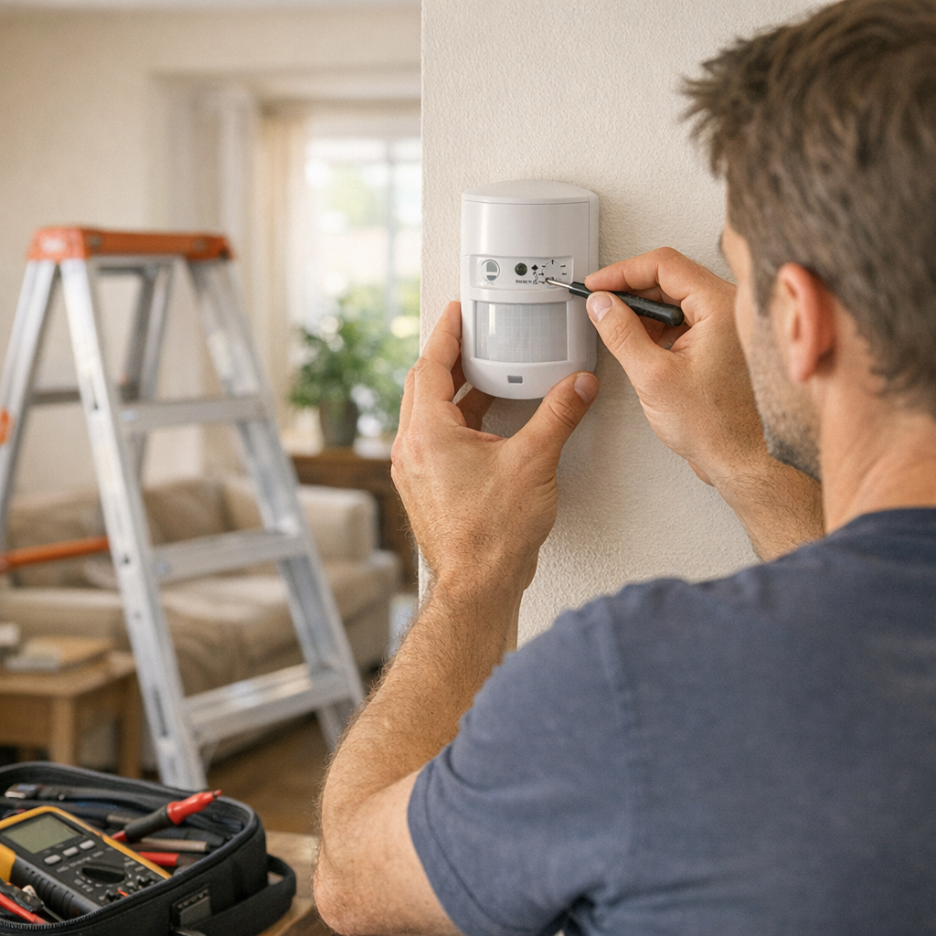 Installer et régler un détecteur de présence : la méthode en 5 étapes