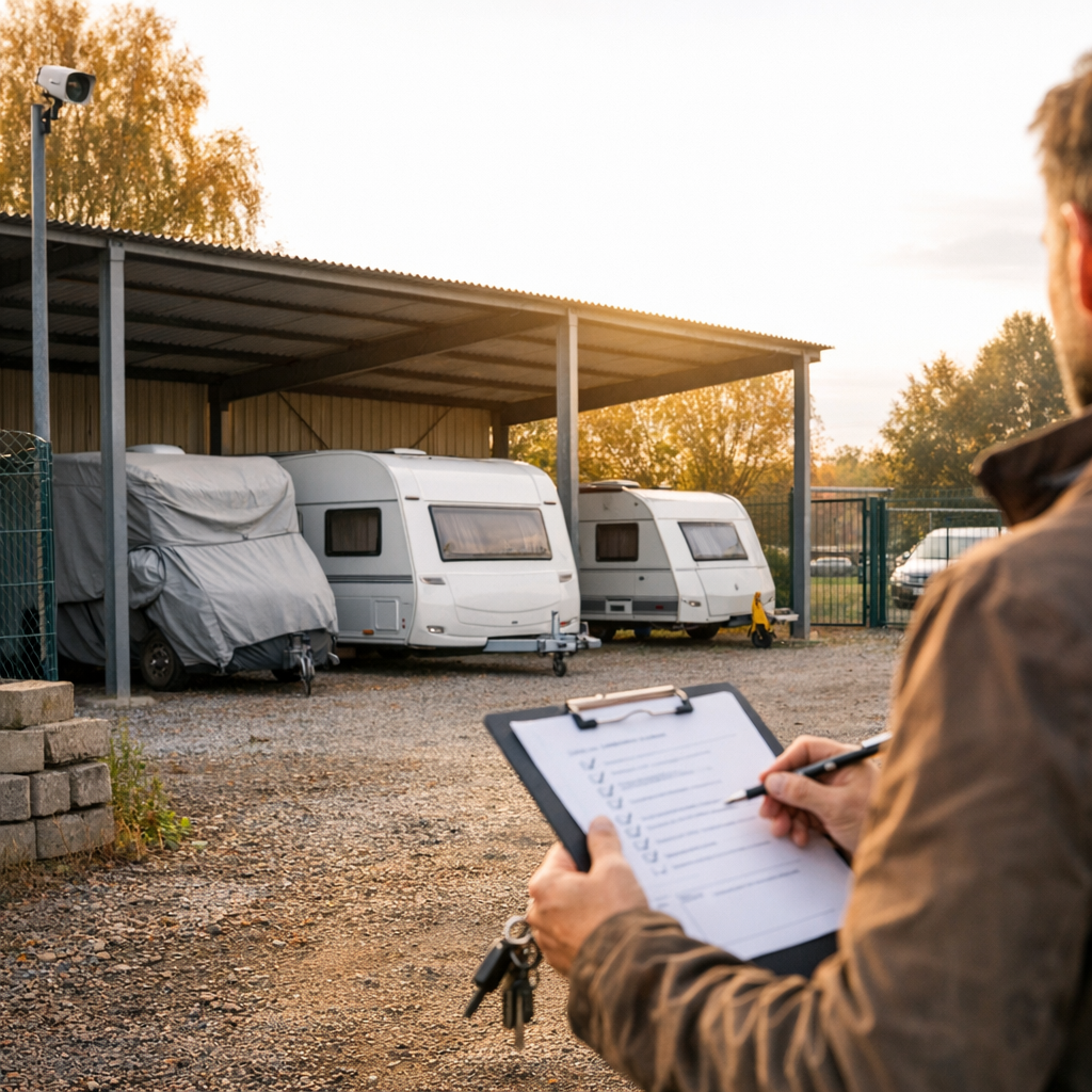 Comment choisir un emplacement d’hivernage sûr pour votre caravane ?