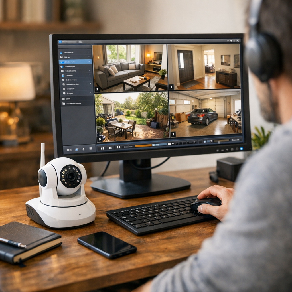 Comment configurer et voir une caméra IP sur PC en sécurité