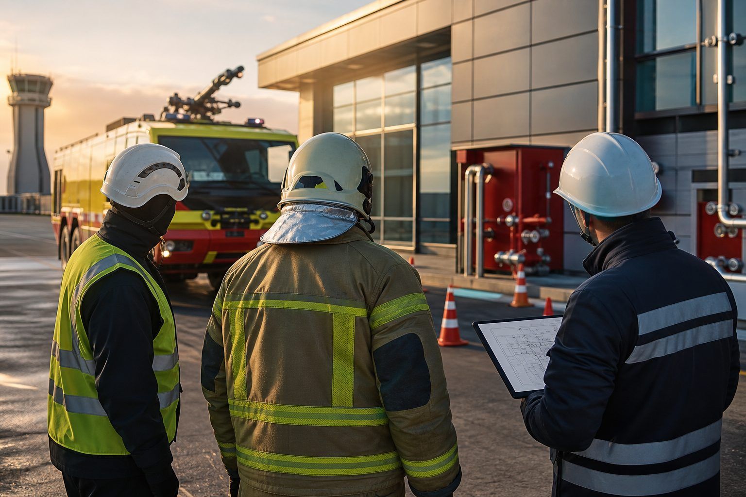 Agent de sécurité incendie, pompier d’aérodrome et chef de service : des filières spécialisées