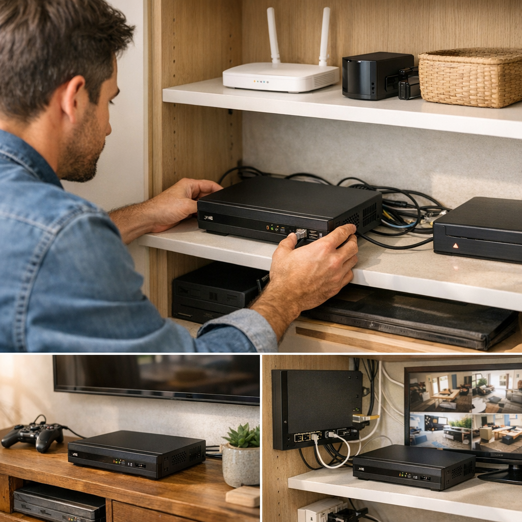Comment installer et où placer un enregistreur NVR Dahua ?