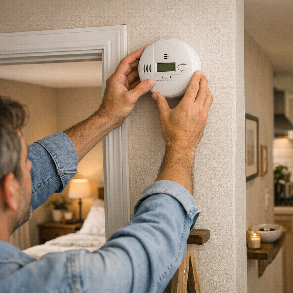 Comment installer correctement un détecteur de monoxyde de carbone ?
