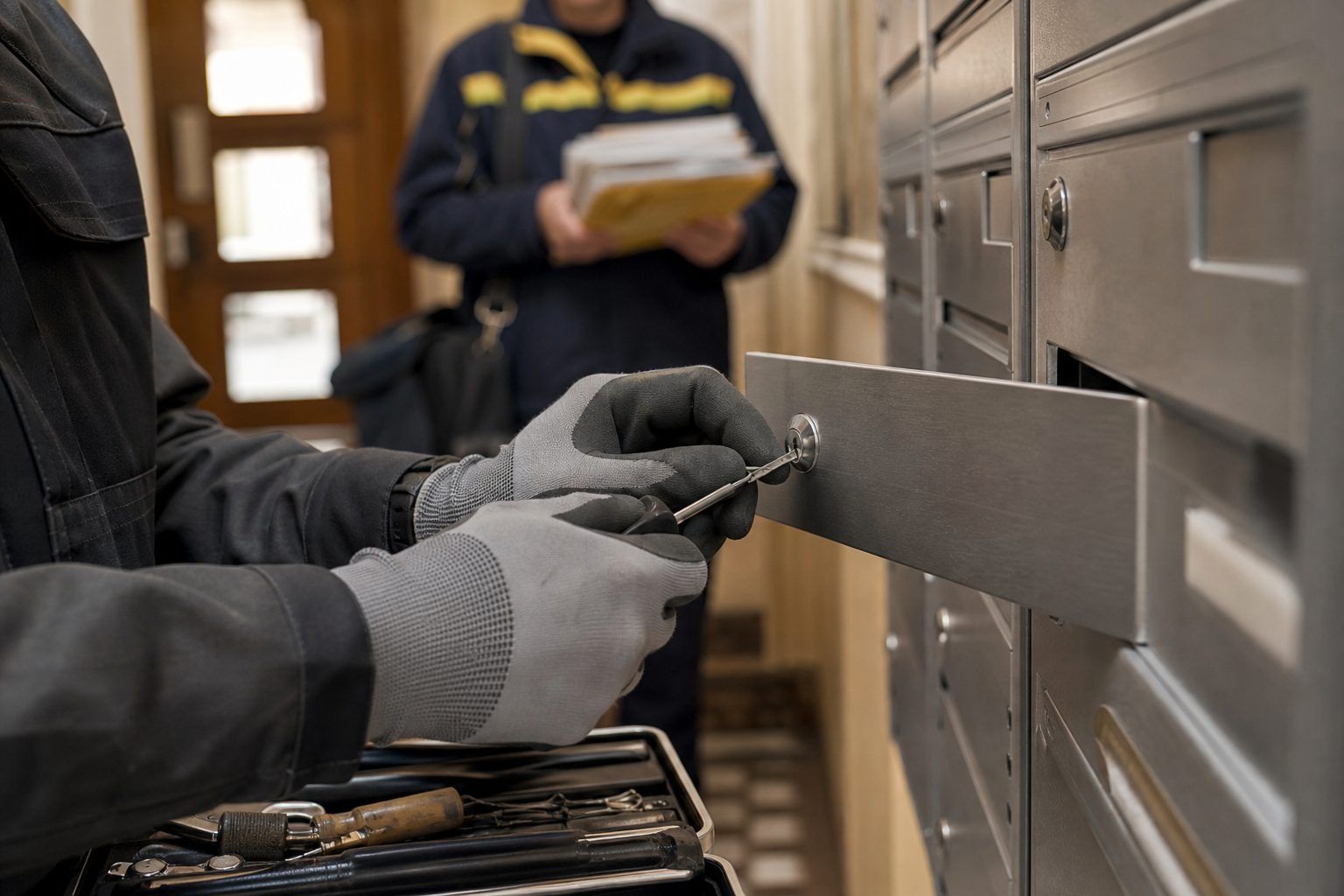 Faire appel au facteur ou à un serrurier professionnel