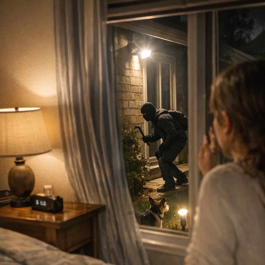 Qu’est-ce qui dissuade vraiment les cambrioleurs la nuit ?
