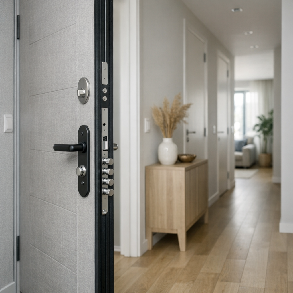 La Porte Blindée intérieure : sécurité, mesure et pose