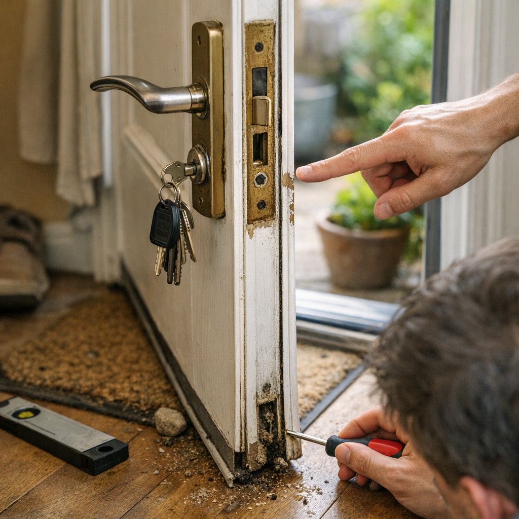 Après ouverture : les causes à corriger pour éviter que la porte se rebloque
