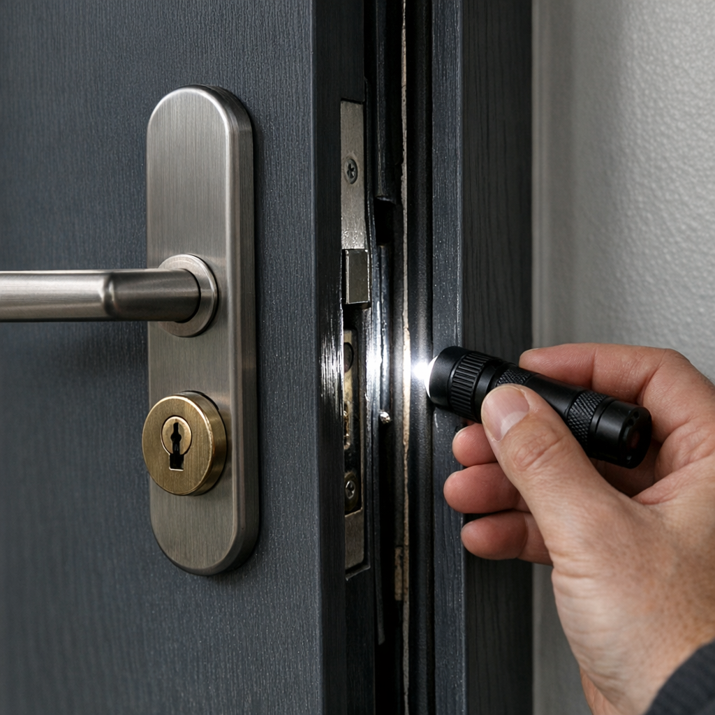 Votre porte d’entrée reste bloquée alors que la serrure est ouverte