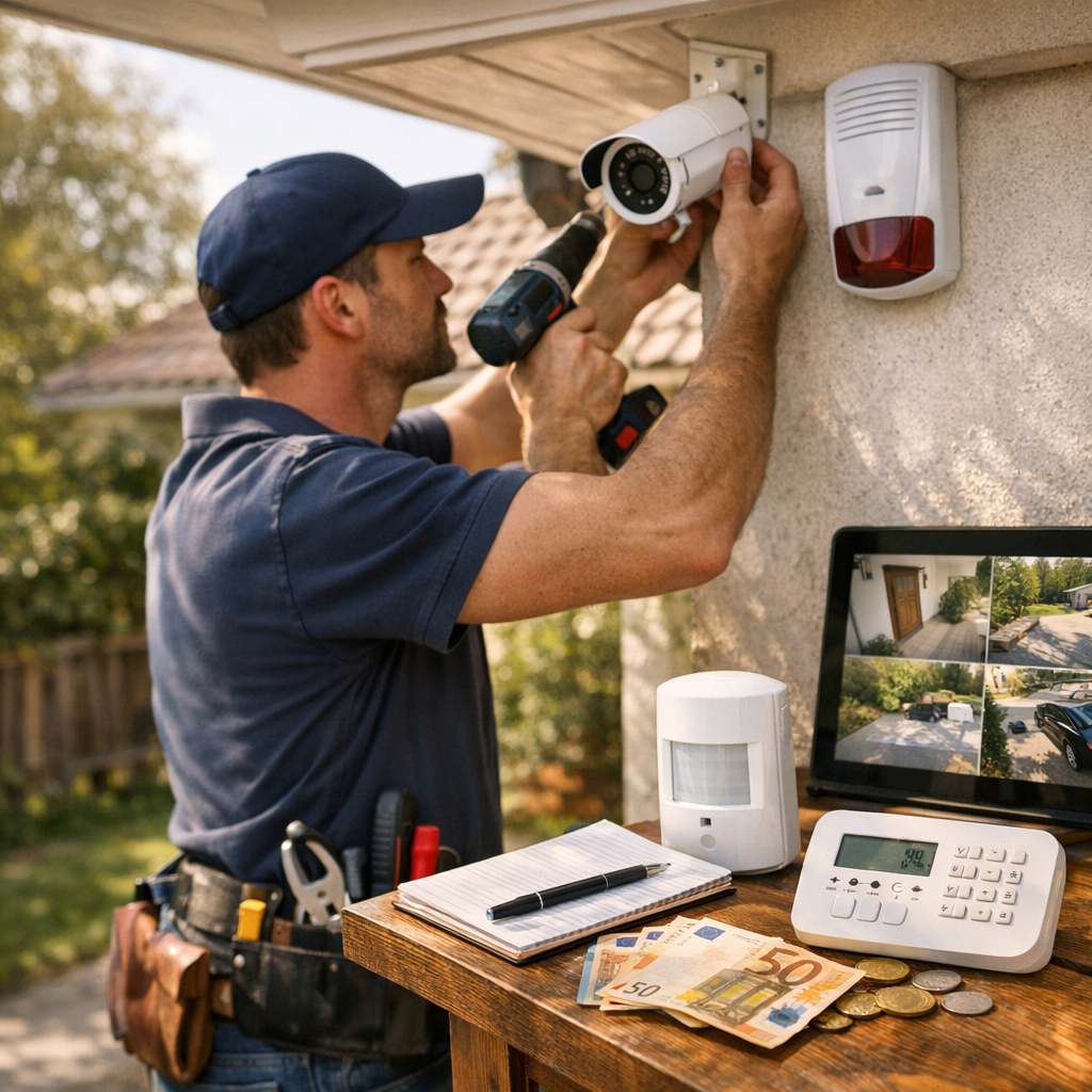 3. Installer une alarme, une caméra ou une télésurveillance : quel budget prévoir ?