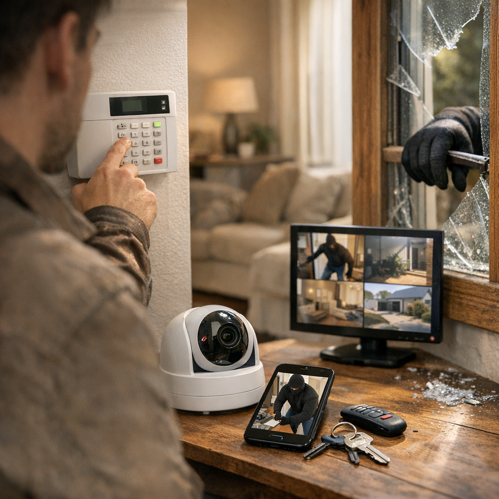 Comment sécuriser sa maison après coup : alarme, caméra, télésurveillance ou gestes simples ?