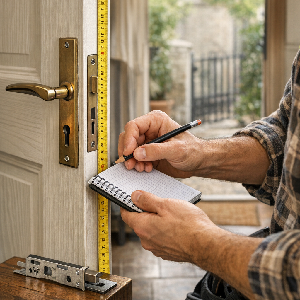 Avant de remplacer : mesures à relever pour porte intérieure, entrée ou portail
