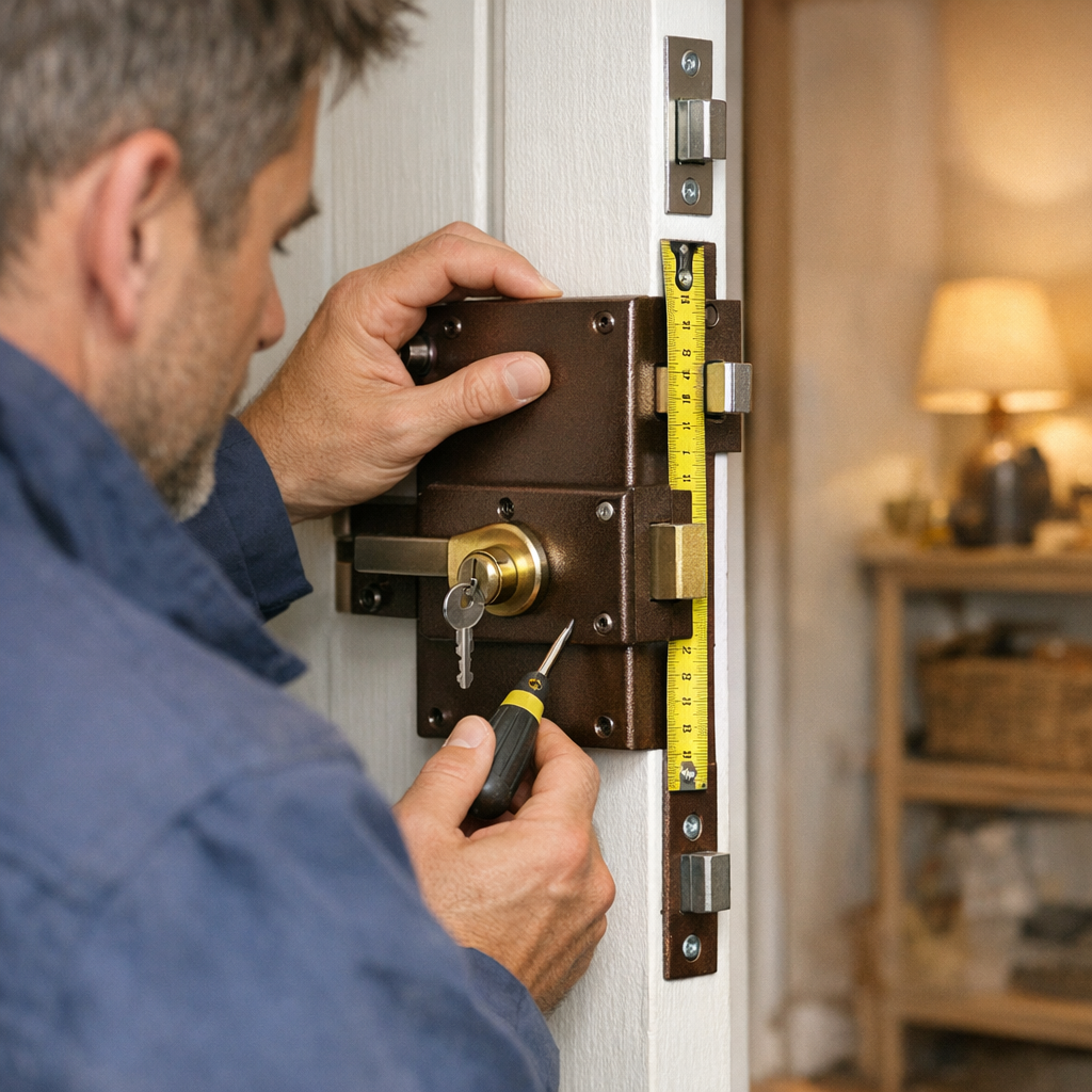 Installer ou remplacer une serrure multipoint en applique : les étapes de contrôle