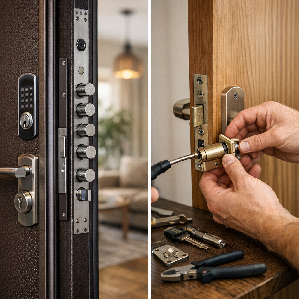 4. Porte blindée ou changement de serrure : quelle option est la plus rentable ?