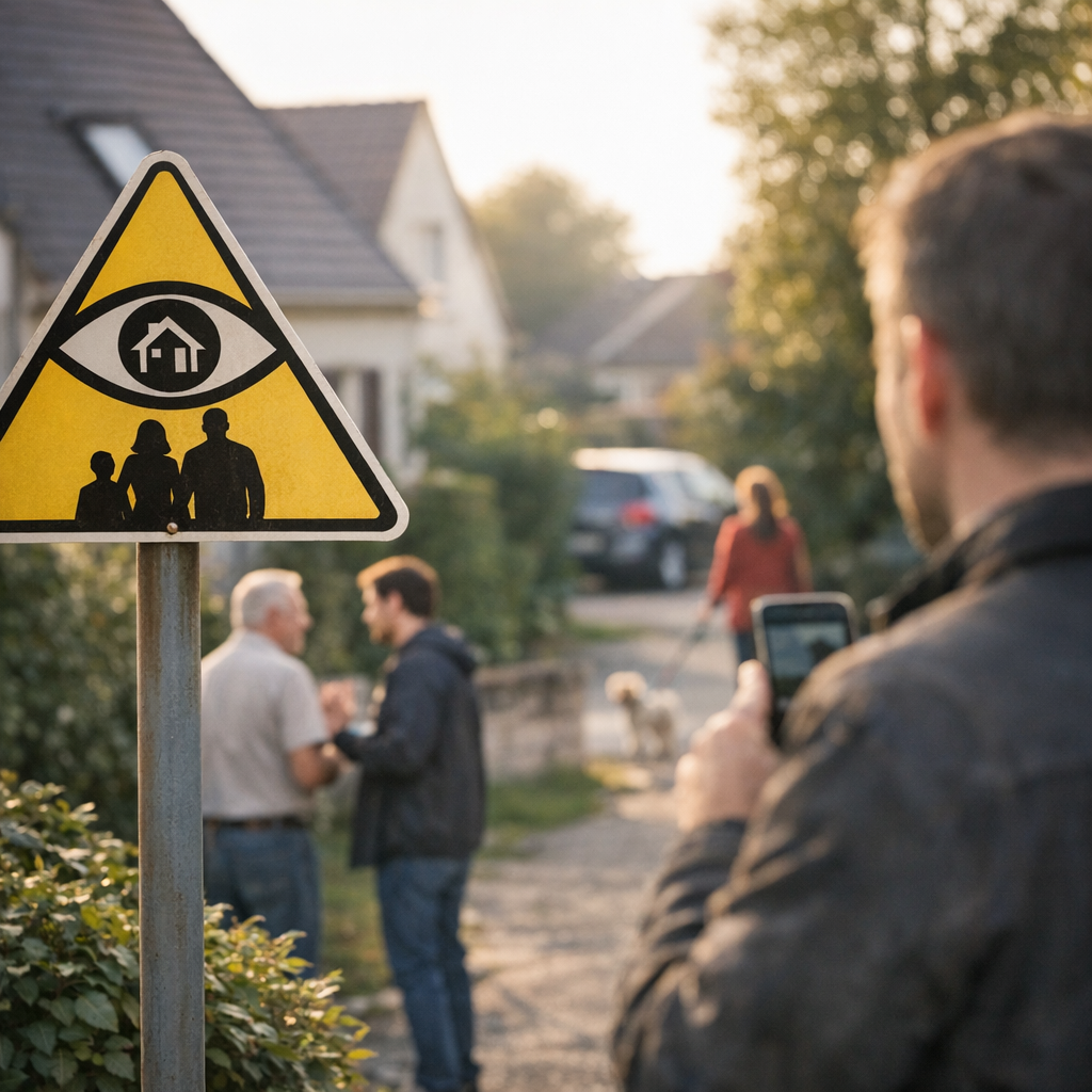 Les voisins vigilants font débat : efficacité, signalements abusifs et données personnelles